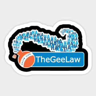 TheGeeLaw's Merch Sticker